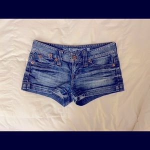 Guess denim shorts, size 28